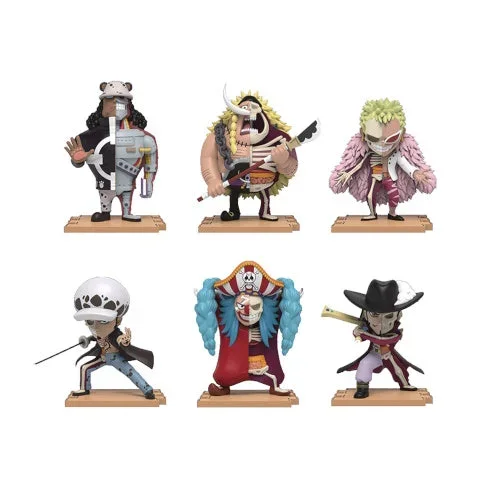 One Piece Hidden Dissectibles Series 4 Warlords Mighty Jaxx 3-Inch Mini-Figure