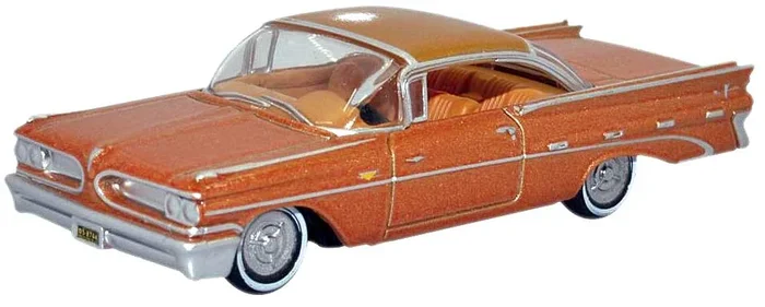 Oxford Diecast 87PB59001 HO Scale (1:87) 1959 Pontiac Bonneville Copper