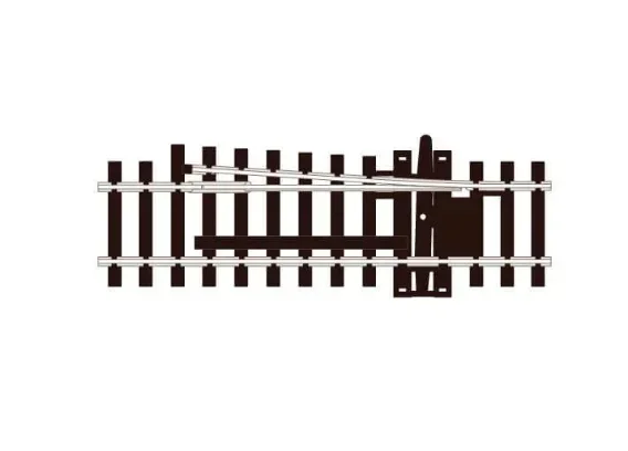 Peco Streamline SL-84 HO Scale Code 100 Track Right-Hand Split Rail De-rail