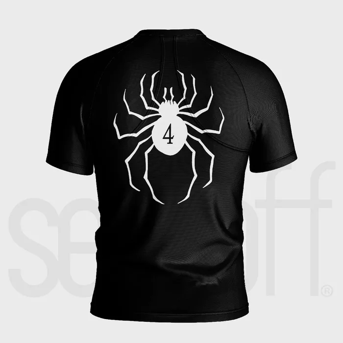 Phantom Troupe Spider Compression Gym Shirt-การออกกำลังกายคุณภาพสูงด้านบน
