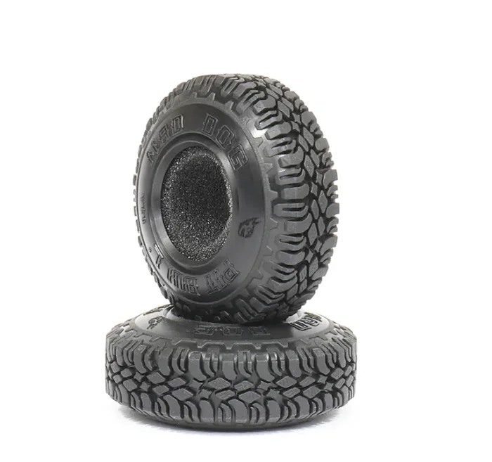 Pit Bull RC PBTPBMD1AK 1″ Mad Beast Scale Tires with Foam Inserts