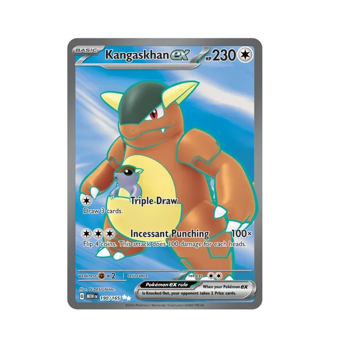 POKEMON Kangaskhan ex (190/165) [Scarlet & Violet 151]