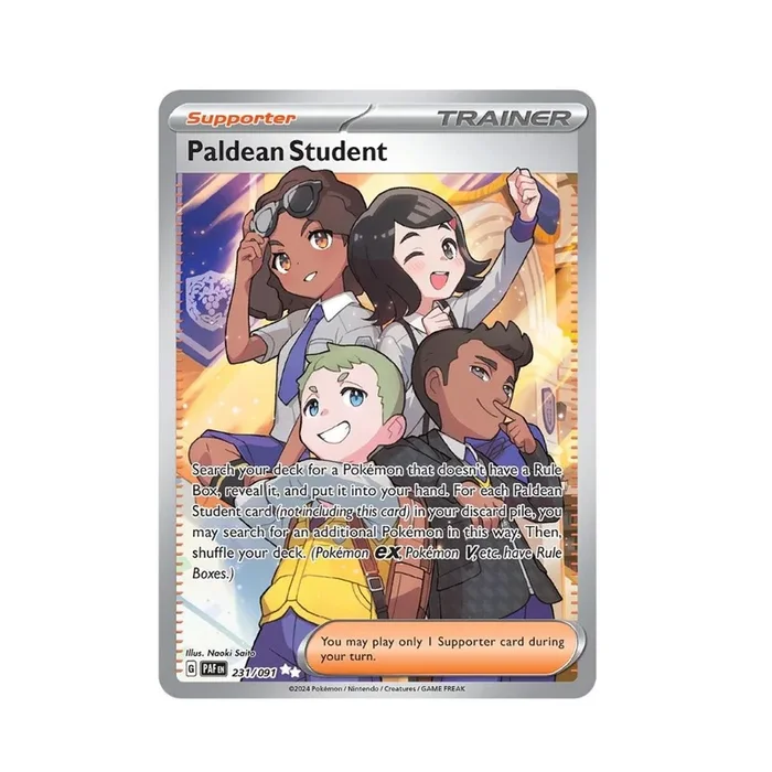POKEMON Paldean Student (231/091) [Scarlet & Violet: Paldean Fates]
