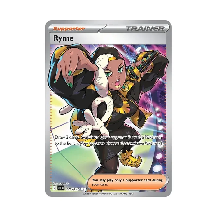 POKEMON Ryme – 221/197 – SV03: Obsidian Flames (OBF)