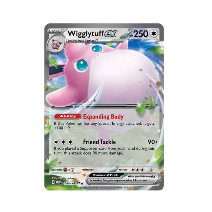 POKEMON Wigglytuff ex (040/165) [Scarlet & Violet 151]
