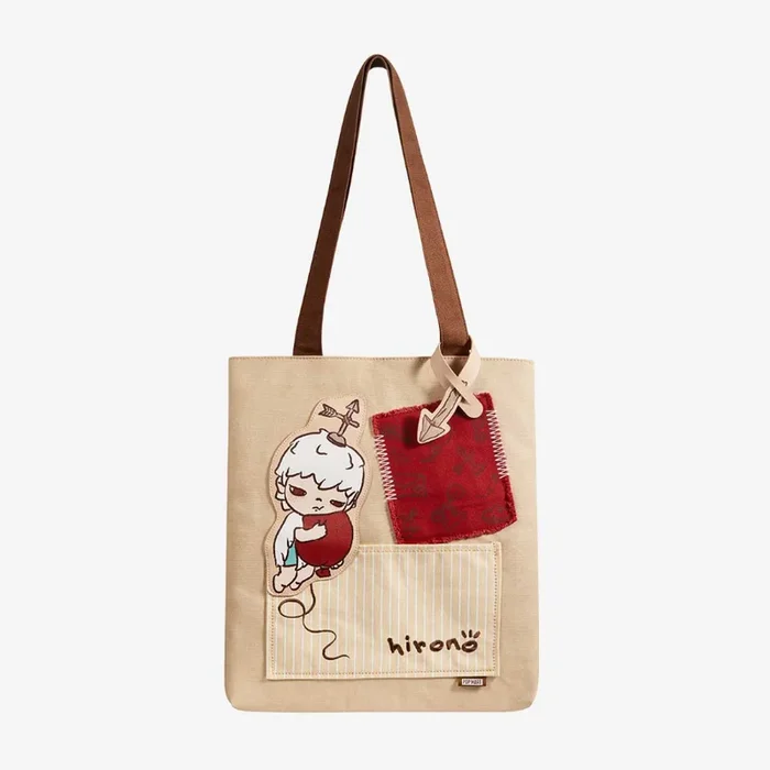 [POP MART] Hirono Mime Series-Canvas Messenger Bag