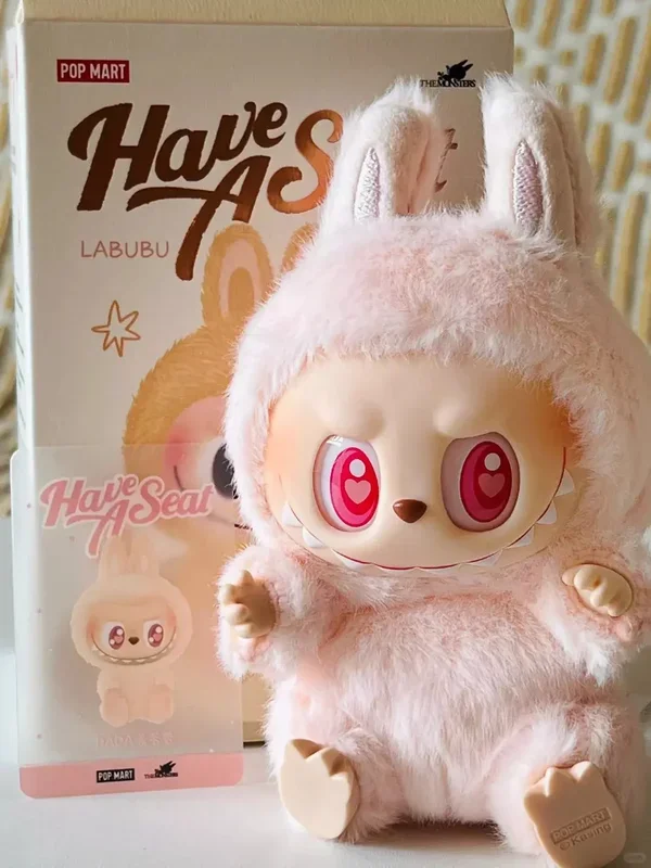 Pop Mart Labubu Dadda Doll -keychain – طبعة محدودة لعبة أرنب قابلة للتحصيل
