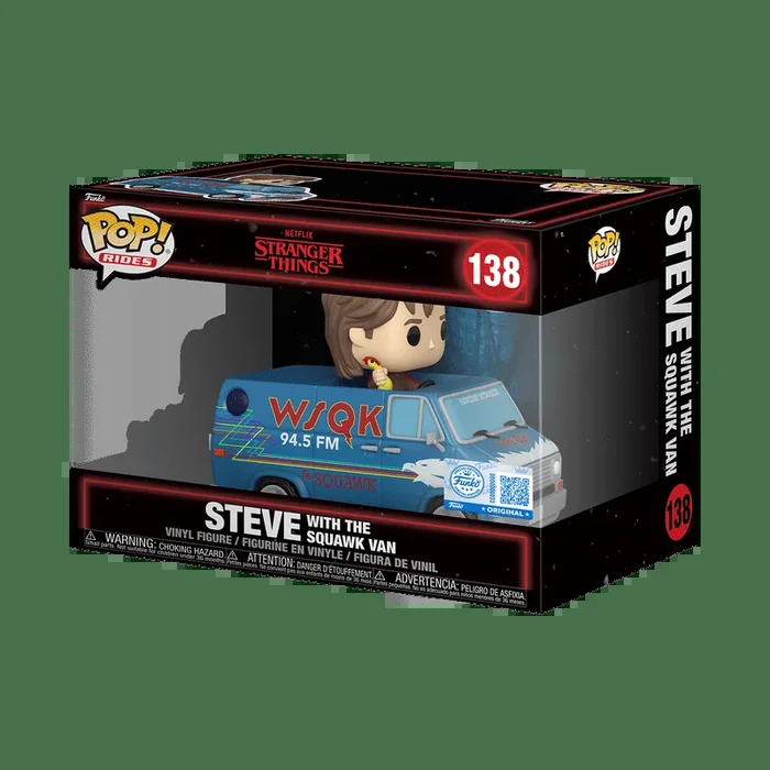 Pop! Ride Dlx – Stranger Things S5 – Steve w/S Van