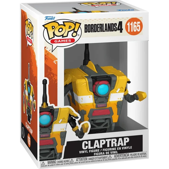 Pop! Vinyl – Borderlands 4 – Claptrap