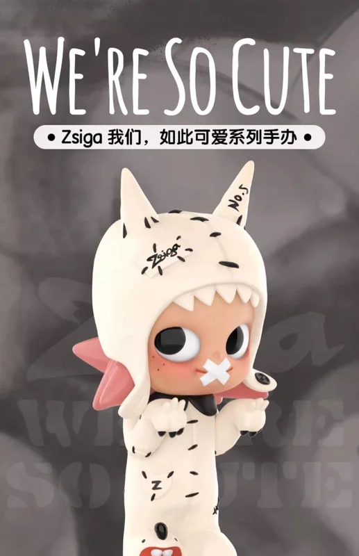 POPMART Blind Box-Zsiga We โซคิวท์ ซีรีส์