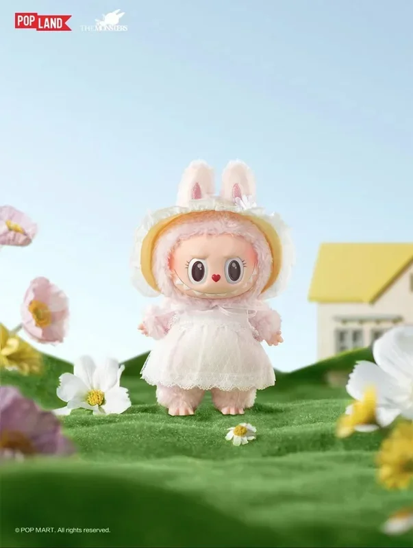 ?POPMART MOKOKO-春の日の花のラバーぬいぐるみキーホルダー