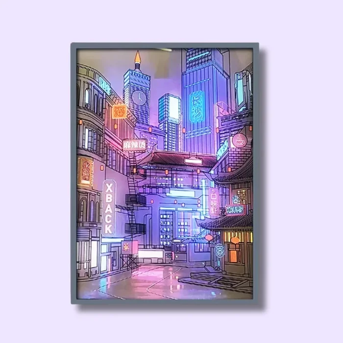 Poster Mural LED