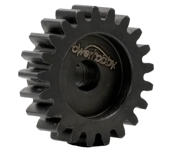 Powerhobby Hardened Steel 18T Mod1 5mm Pinion Gear Mod 1 Speed Run / Drag Racing