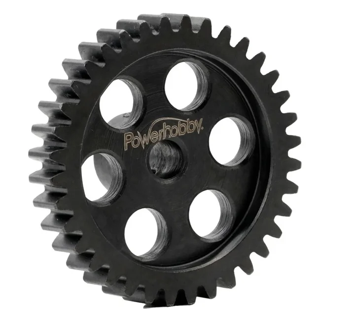 Powerhobby Hardened Steel 33T Mod1 5mm Pinion Gear Mod 1 Speed Run / Drag Racing