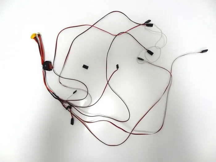 Primal RC V4 Monster Truck Wiring Servo, Battery Harness