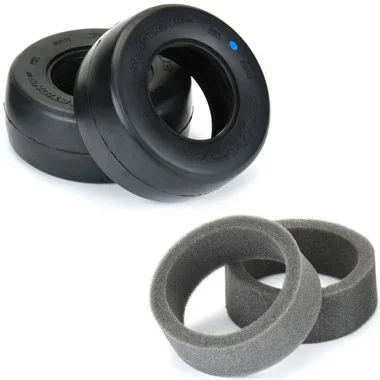 Pro-Line 10170-03 1/10 Reaction HP Ultra Blue Rear 2.2″/3.0″ Drag Tires (2)