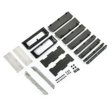 Pro-Line PRO640900 1/10 Universal Body Capture Rock Sliders for Most Crawlers
