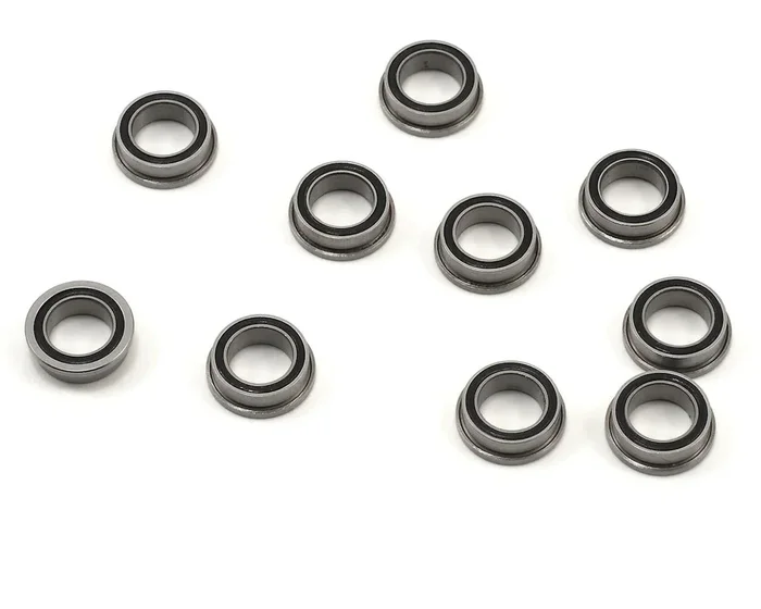 PTK-10070 Protek RC 1/4×3/8×1/8″ Rubber Sealed Flanged “Speed” Bearings