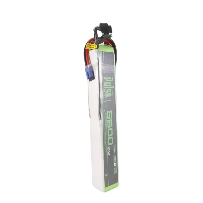Pulse 5500mAh 50C 45.6V 12S P-Tech LiHV Battery – EC5 Connector