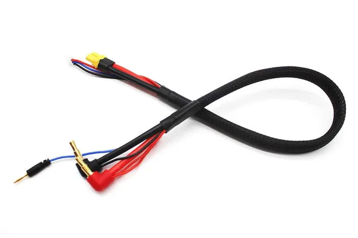 Racers Edge Pro Charge Lead 4/5mm Bullet Female XT60 18in Long RCE1171 1171