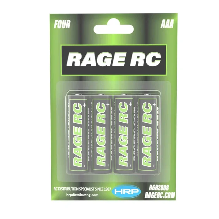 Rage RC – AAA Alkaline Batteries (4 Pack)