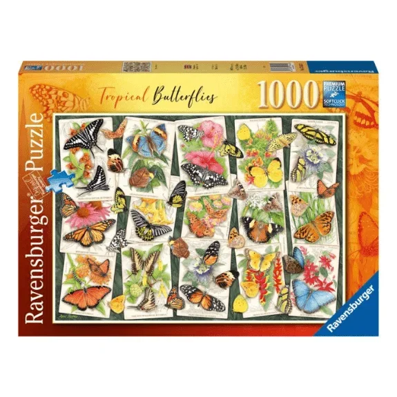 Ravensburger – Tropical Butterflies – 1000 Piece Jigsaw Puzzle