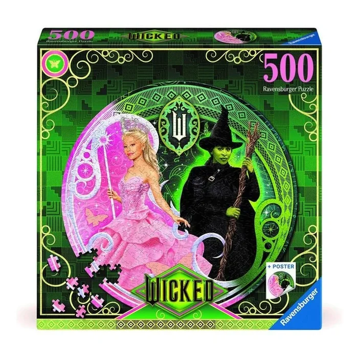 Ravensburger Wicked the Movie Circular 500 Piece Jigsaw Puzzle