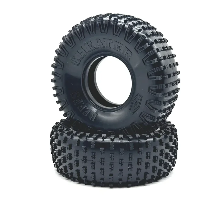 Reefs RC Crux Rock Crawler Tires (2) for 1.9 wheels (4.75″ tall) REEFS176