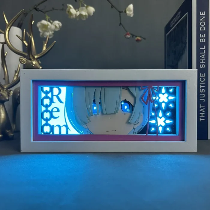 REM Anime Light Box – Re: lámpara de noche decorativa de LED cero