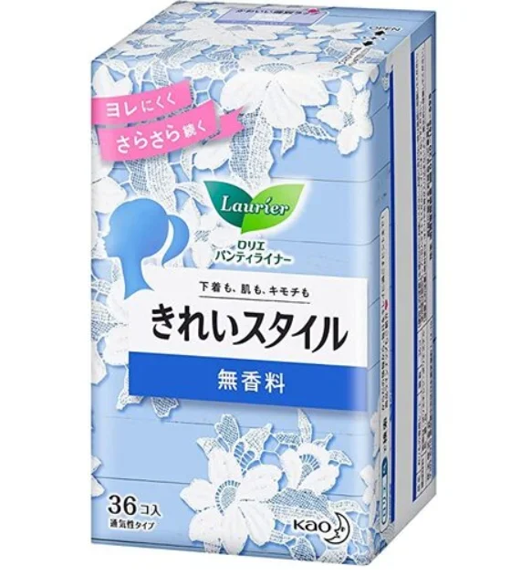 日本 KAO 花王LAURIER 乐而雅护垫-36pcs