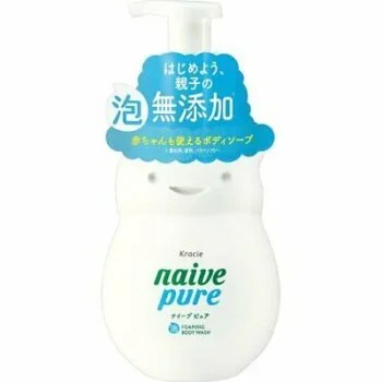 日本kracie navie pure 无添加宝宝泡沫沐浴露