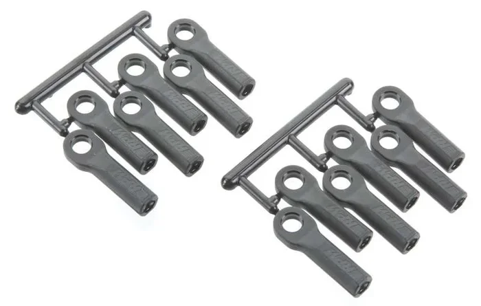 RPM 80512 Rod Ends Long Black Nitro Slash Summit Rally T-Maxx Revo