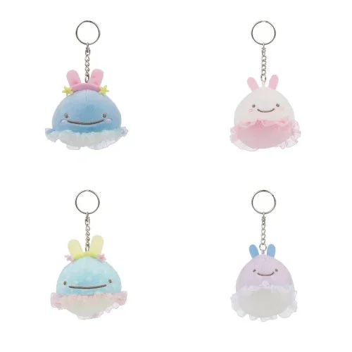 San-x Jinbesan Surprise Plush Sea Bunnies Series AQI 2-Inch Key Chain