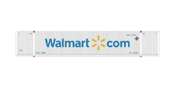 ScaleTrains 11605 HO Scale CIMC 53′ Dry Container Walmart WAMU 3 Pack #3