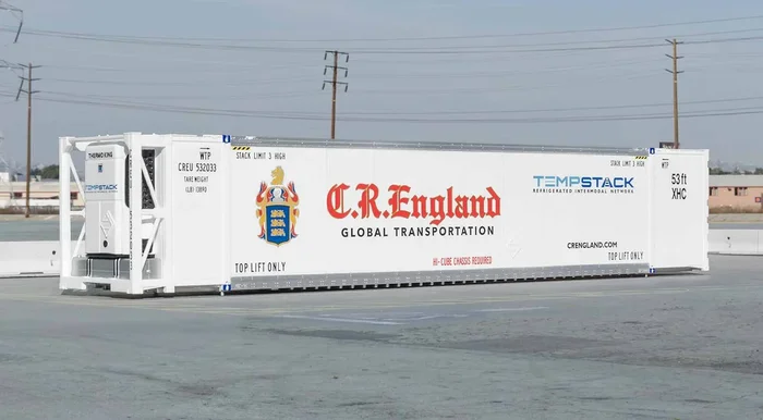 ScaleTrains 11701 HO Scale CIMC 53′ Reefer Container CR England CREU 3 Pack #3