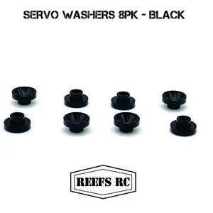Servo Washers 8PK – Black