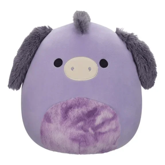Squishmallow Kellytoy Plush 12″ Deacon the Purple Donkey