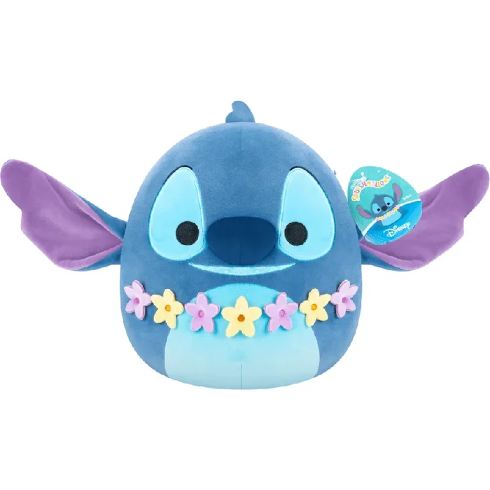 Squishmallows 10 Inch Disney Stitch with Lei