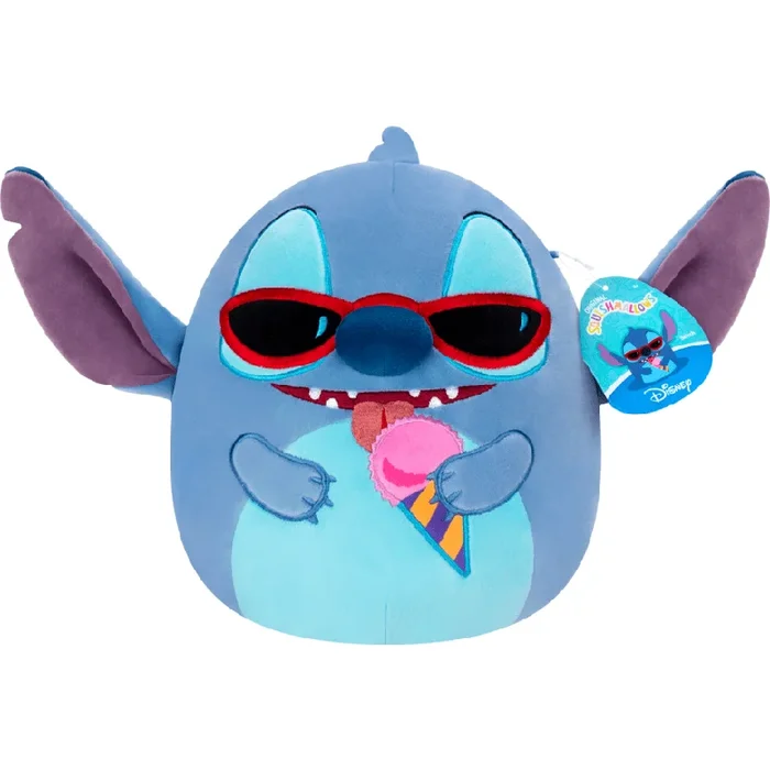 Squishmallows 10 Inch Disney Stitch with Snow Cone