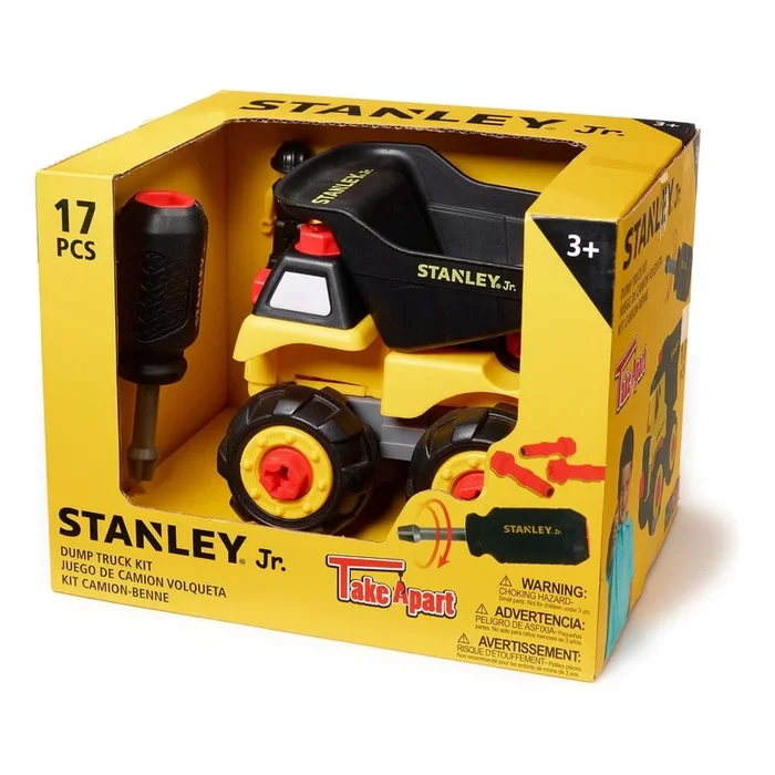 Stanley Jr Take Apart Classic Dump Truck Toy Playset