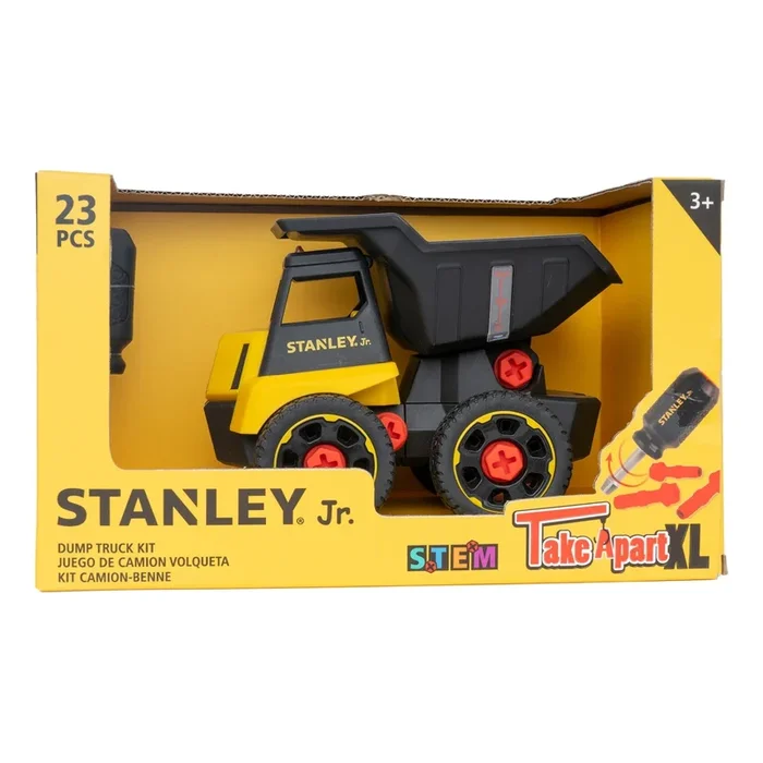 Stanley Jr Take Apart XL Dump Truck Toy Playset