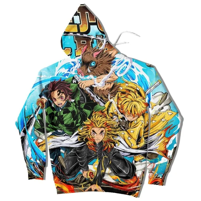 Sudadera con capucha Slayer de demonios
