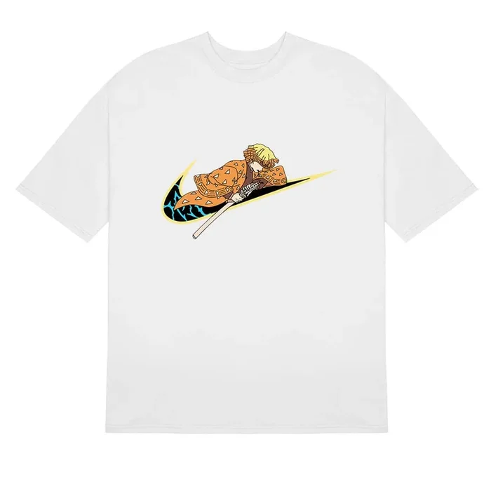 T-shirt Zenitsu Agatsuma Lightning Speed - Tueur de démons