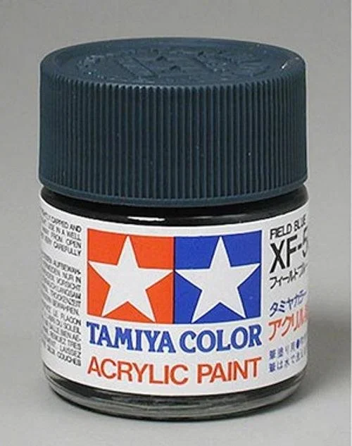 Tamiya 81350 Acrylic XF50 Flat Field Blue Airbrush Paint