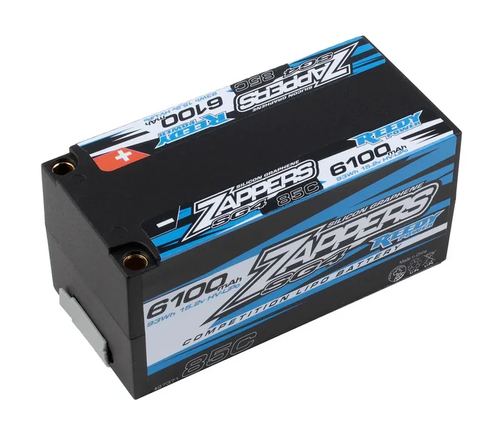 Team Associated ASC27371 Reedy Zappers SG4 6100mAh 85C 15.2V Shorty Battery Pack