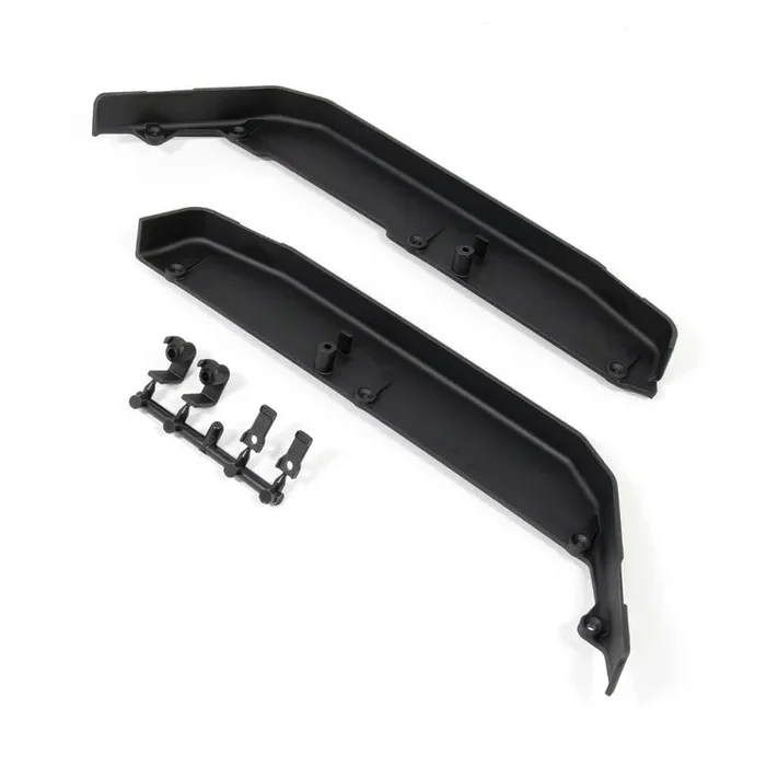 Tekno TKR9024C – Wide Mud Guard Set for Electric Vehicles (wide, L/R, EB/ET48 2.x) Nitro Width