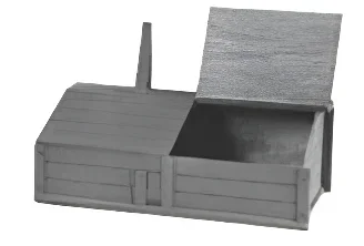 Tichy Train Group 8167 HO Scale Coal Bins 3 Kits