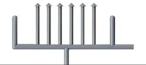 Tichy Train Group 8325 HO Scale 5′ Stove Chimney Pipe (18 Pack)