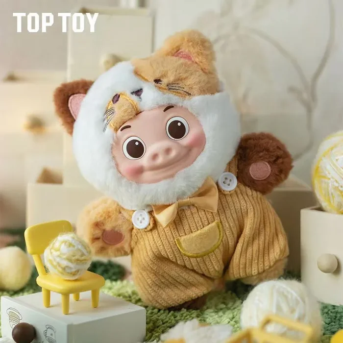TOP TOY – GGbond Pig Hero Pig Mi Vinyl Plush Pendant Series Blind Box