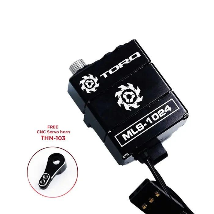 TORQ MLS-1024 Premium DIRECT-MOUNT Servo for FURITEK FX118, CR-18P 2024, HobbyPlus ARKTOS, CR-18P Pro Juice Up, CR-18P V3 Brushless and HPI Venture 18
